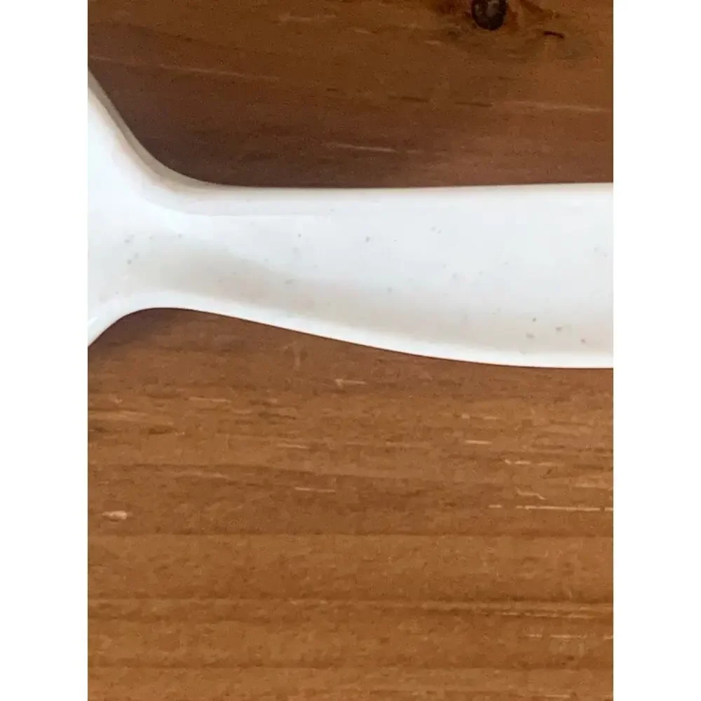 Tupperware Hard Boiled Egg Lifter Scoop Light Grey Beige Speckled